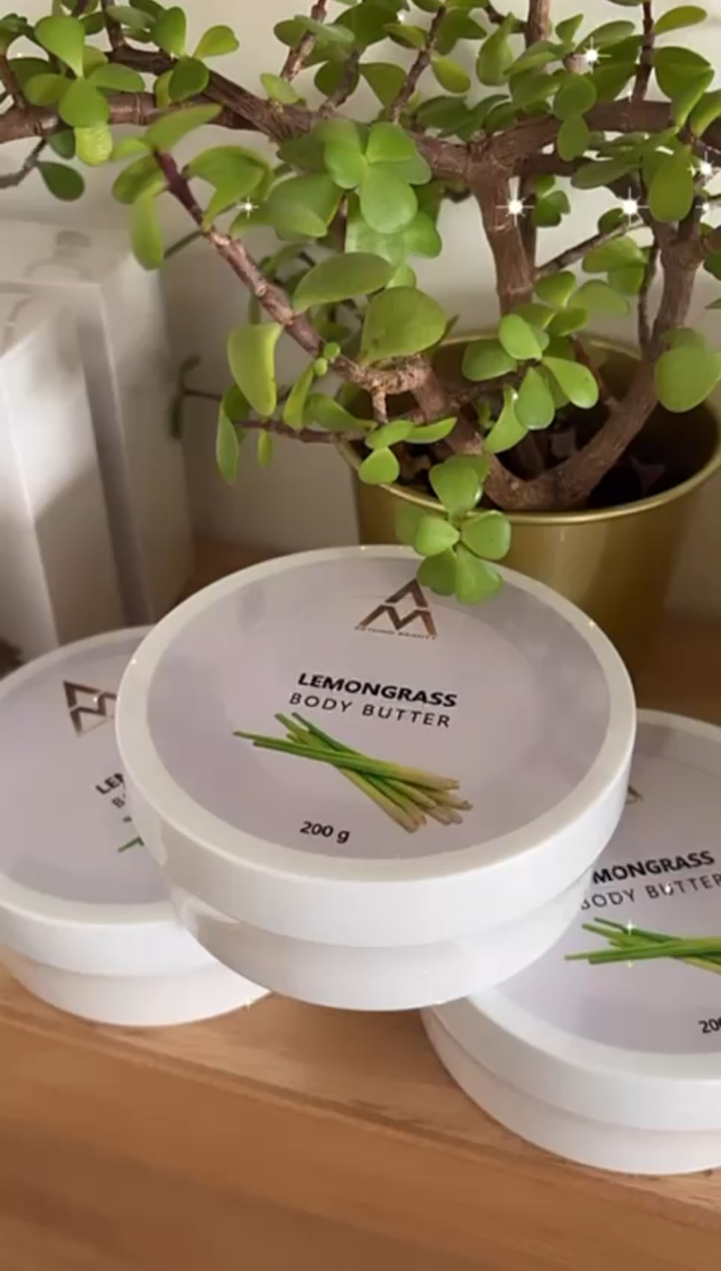 زبدة الجسم بعشبة الليمون العطري (200 ج) - الصورة 2